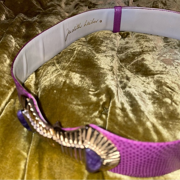 ๐ Vintage Judith Leiber Semi-Precious Stone Belt ๐ - Picture 3 of 5